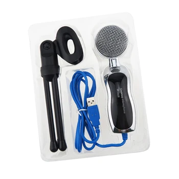 Condenser Microphone For PC Recording / USB Studio Stereo Microphone With Mini Desktop Tripod
Condenser Microphone For PC Recording / USB Studio Stereo Microphone With Mini Desktop Tripod