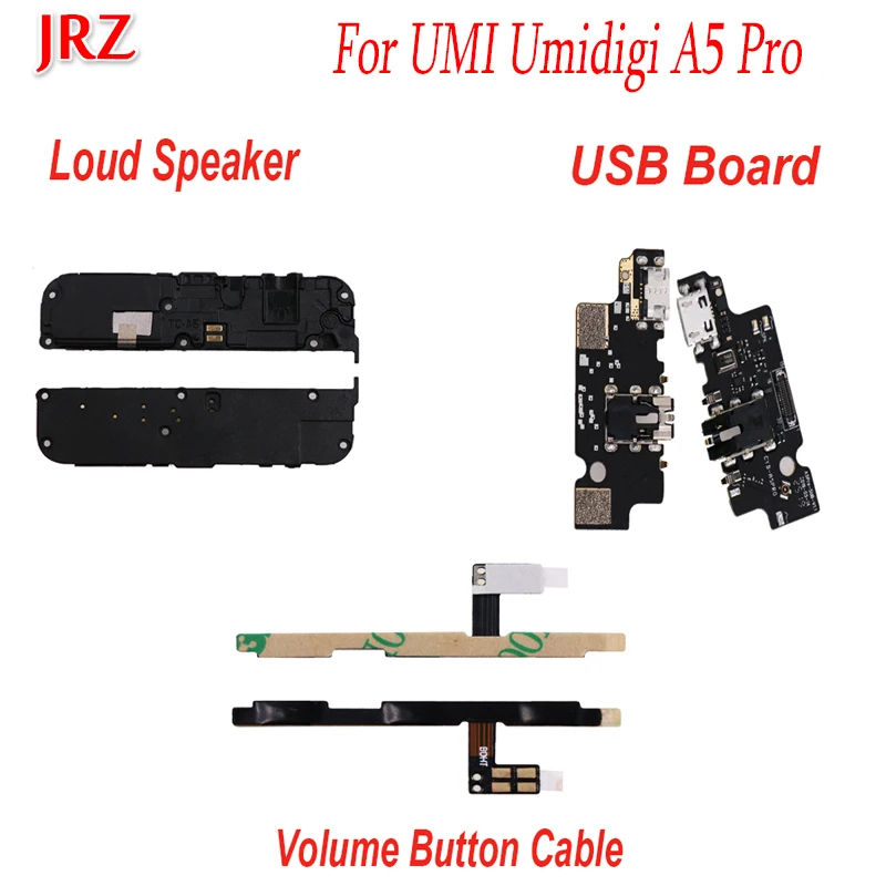 USB порт платы для UMI Umidigi A5 Pro зарядное устройство док разъем гибкий кабель Громкая