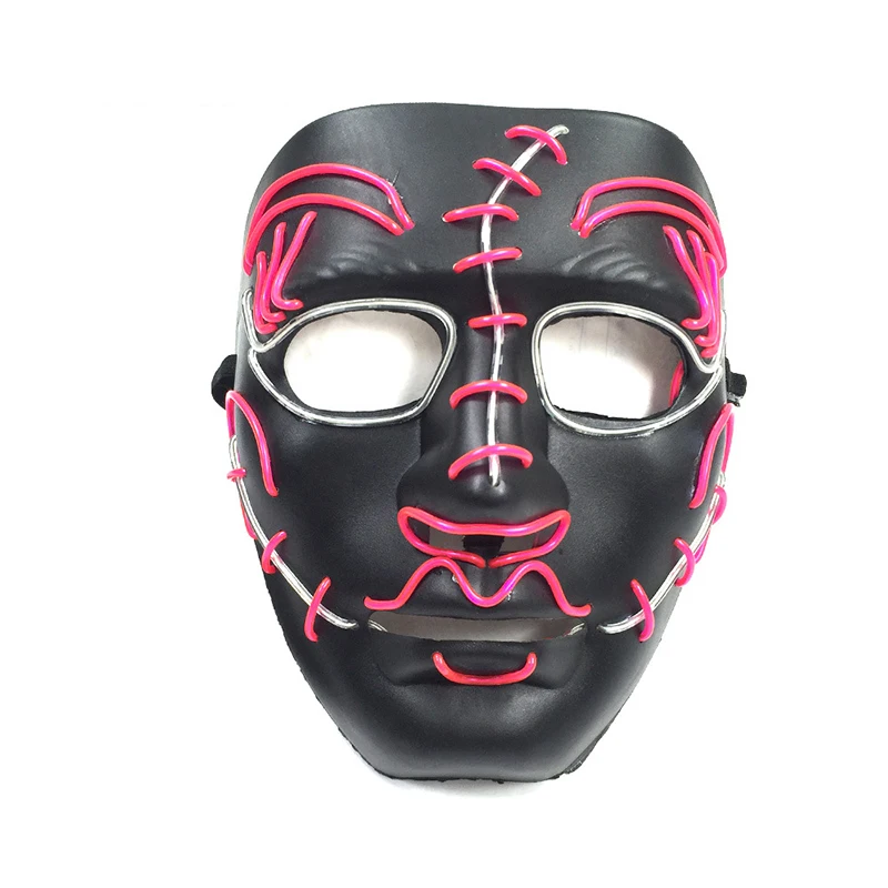 1PC Halloween Scary Ghost Dance Party Bar Environment-friendly Plastic Gorgeous Color EL Cold Light Luminous Party Cosplay Mask 
1PC Halloween Scary Ghost Dance Party Bar Environment-friendly Plastic Gorgeous Color EL Cold Light Luminous Party Cosplay Mask