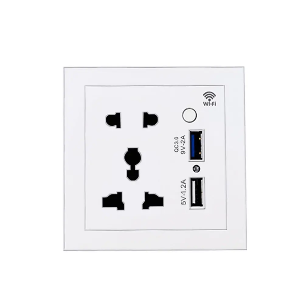 Graffiti Smart Socket Five Holes Wifi Socket USB Interface Remote Control Timing APP Voice Control Socket Home
Graffiti Smart Socket Five Holes Wifi Socket USB Interface Remote Control Timing APP Voice Control Socket Home