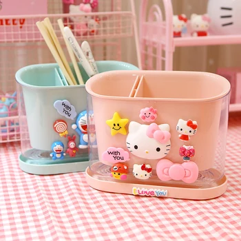 3 layers Kitchen Drain PINK CARTOON Versatile Chopsticks Box Household Kitchen cuisine Utensils Cutlery Plastic Storage Cylinder
3 layers Kitchen Drain PINK CARTOON Versatile Chopsticks Box Household Kitchen cuisine Utensils Cutlery Plastic Storage Cylinder