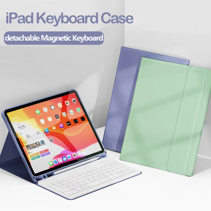 Detachable Keyboard Case for IPad 10.2 7th 8th Gen Air 3 Pro 10.5 Mini 5 Silicone Funda for IPad Pro 11 12.9 Air 4 10.9 Keyboard
Detachable Keyboard Case for IPad 10.2 7th 8th Gen Air 3 Pro 10.5 Mini 5 Silicone Funda for IPad Pro 11 12.9 Air 4 10.9 Keyboard