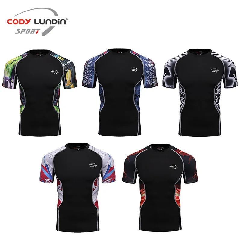 Dry Fit Men Running Shirts Gym Sport Short Sleeve Tshirt Compression Fitness Tight Sportswear Top Bodybuilding Training Tshirts
Dry Fit Men Running Shirts Gym Sport Short Sleeve Tshirt Compression Fitness Tight Sportswear Top Bodybuilding Training Tshirts