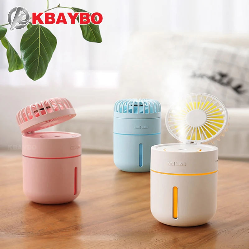 KBAYBO USB Fan with 400ML Air Diffuser USB Small USB Cooling Fan Aroma Essential Oil Cooling Portable Desktop Humidifier
KBAYBO USB Fan with 400ML Air Diffuser USB Small USB Cooling Fan Aroma Essential Oil Cooling Portable Desktop Humidifier