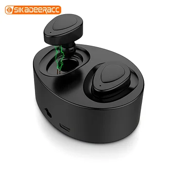 Mini Wireless Earphone Bluetooth 4.1 Stereo Sound Earbuds Smart Noise Reduction Charging Box Subwoofer Sport Headsets Handsfree
Mini Wireless Earphone Bluetooth 4.1 Stereo Sound Earbuds Smart Noise Reduction Charging Box Subwoofer Sport Headsets Handsfree