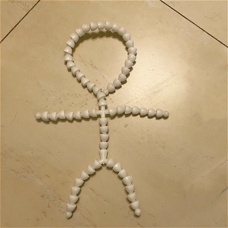 Plastic joint skeleton - suitable for DIY doll doll character, stop motion animation
Plastic joint skeleton - suitable for DIY doll doll character, stop motion animation