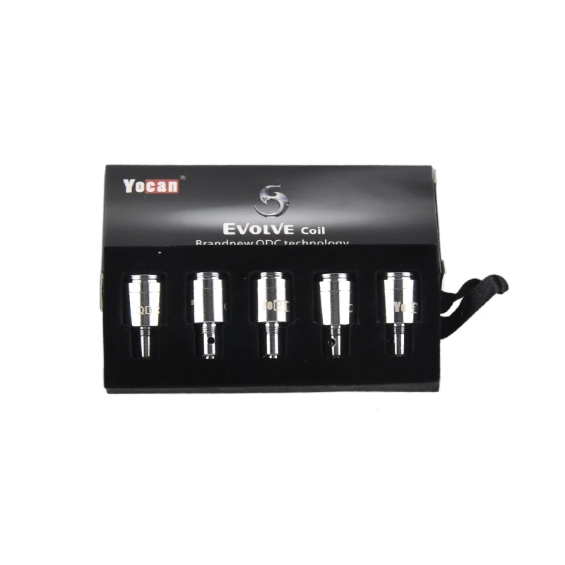 10 шт./лот оригинальная катушка Yocan Evolve QDC Core Quatz двойная чистый вкус приятный пар
