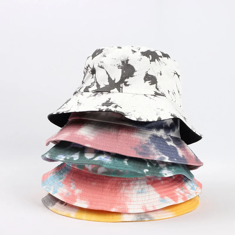 Unisex Casual Hat Bucket Sunscreen Printed Cap Fisherman Hat Round Chapeau Tie Dye Color Double-Sided Fisherman Caps
Unisex Casual Hat Bucket Sunscreen Printed Cap Fisherman Hat Round Chapeau Tie Dye Color Double-Sided Fisherman Caps