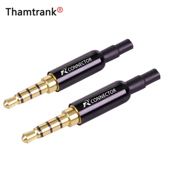 1PC Aluminum MINI Jack 3.5mm 4Pole Gold-plated Earphone Adapter with Tail plug clamps Cable clip For DIY Stereo Headset
1PC Aluminum MINI Jack 3.5mm 4Pole Gold-plated Earphone Adapter with Tail plug clamps Cable clip For DIY Stereo Headset