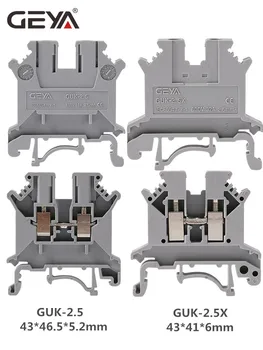 10PCS Din Rail Screw Terminal Block UK-2.5 Wire Connector Connductor Universal Class Connector 32A Electrical Wire Conductor
10PCS Din Rail Screw Terminal Block UK-2.5 Wire Connector Connductor Universal Class Connector 32A Electrical Wire Conductor