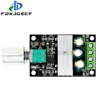 DC 6V 12V 24V 28VDC 3A 80W PWM Motor Speed Controller Regulator Adjustable Variable Speed Control With Potentiometer Switch
DC 6V 12V 24V 28VDC 3A 80W PWM Motor Speed Controller Regulator Adjustable Variable Speed Control With Potentiometer Switch