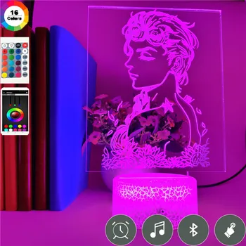 Anime JoJo's Bizarre Adventure 7colors 3d Led Lamp for Children Birthday Holiday Gift Family Party Decor Light Bluetooth Speaker
Anime JoJo's Bizarre Adventure 7colors 3d Led Lamp for Children Birthday Holiday Gift Family Party Decor Light Bluetooth Speaker