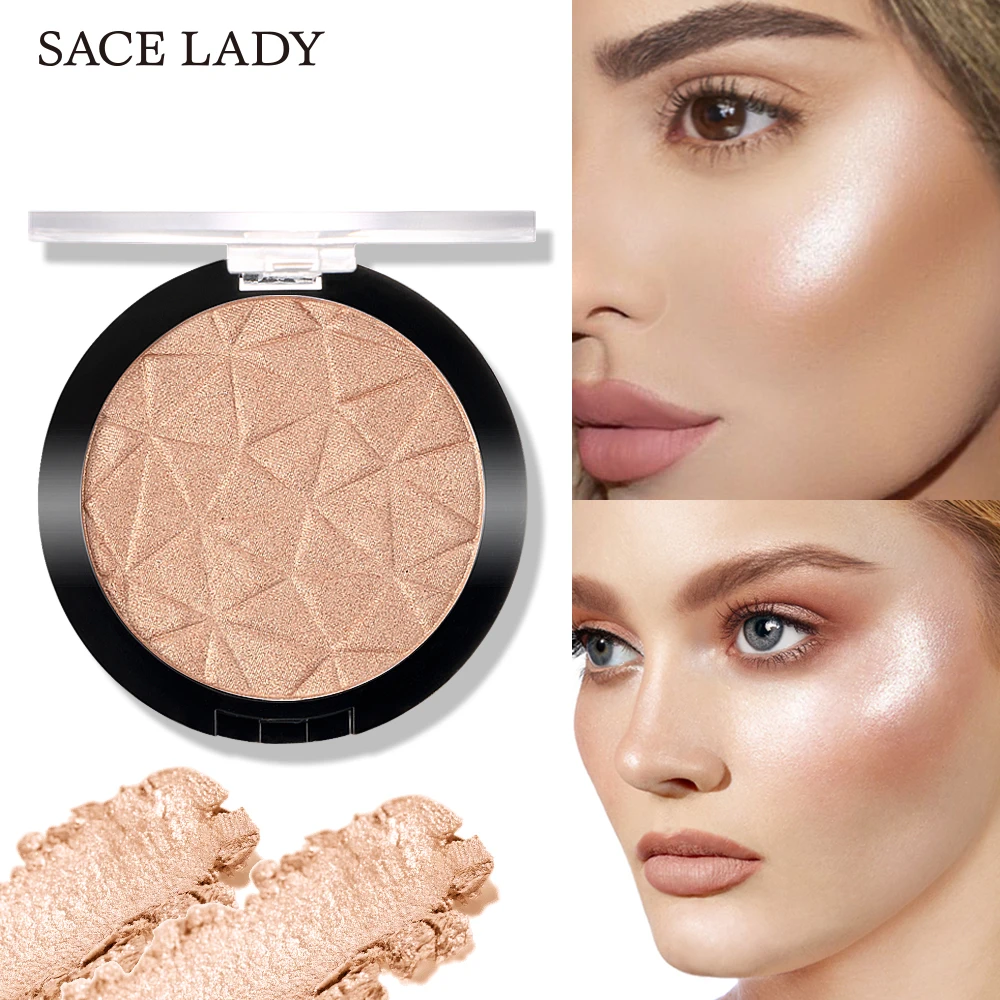 SACE LADY Highlighter Facial Glitter Palette Make up Glow Face Contour Bronzer Shimmer Powder Pigmented Blusher Cosmetics
SACE LADY Highlighter Facial Glitter Palette Make up Glow Face Contour Bronzer Shimmer Powder Pigmented Blusher Cosmetics