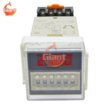 DH48S-S 12V Time Delay Relay Repeat Cycle with Socket Base Precision Programmable Timer Relay Switch Trigger Timing Regulator
DH48S-S 12V Time Delay Relay Repeat Cycle with Socket Base Precision Programmable Timer Relay Switch Trigger Timing Regulator