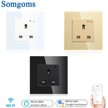 UK Smart Wall Socket WiFi Socket 13A Remote Control Smart Life/Tuya APP Remote Control,Works with Alexa Google Home
UK Smart Wall Socket WiFi Socket 13A Remote Control Smart Life/Tuya APP Remote Control,Works with Alexa Google Home