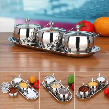 Stainless Steel Sugar Creamer Pots Candy Bowl Spherical Kitchen Seasoning Boxes Bottle Flip Cup Baptism Sugar Can Jars
Stainless Steel Sugar Creamer Pots Candy Bowl Spherical Kitchen Seasoning Boxes Bottle Flip Cup Baptism Sugar Can Jars