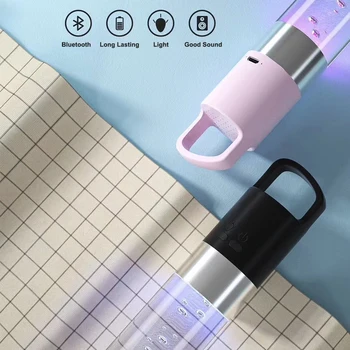 Rechargeable Transparent Mini Stereo Bluetooth Speaker LED Colorful Atmosphere Mini and compact, portable and easy to carry
Rechargeable Transparent Mini Stereo Bluetooth Speaker LED Colorful Atmosphere Mini and compact, portable and easy to carry