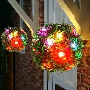 LED Solar Powered Crystal Ball Light Colorful Solar Flower Ball LED Night Light Outdoor Garden Christmas Wedding Decoration
LED Solar Powered Crystal Ball Light Colorful Solar Flower Ball LED Night Light Outdoor Garden Christmas Wedding Decoration