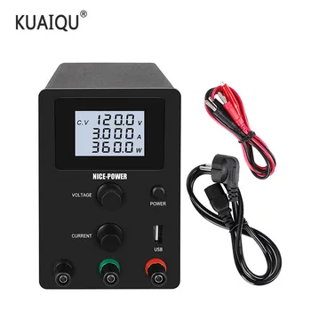 120V 3A Digital Switching DC Power Supply Adjustable 4 Digit Display Mini Laboratory Power Supply Voltage Regulator Lab Repair
120V 3A Digital Switching DC Power Supply Adjustable 4 Digit Display Mini Laboratory Power Supply Voltage Regulator Lab Repair