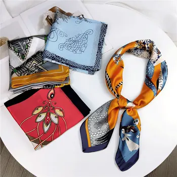 Designer Fashion Women Square Scarf 70*70 Chiffon Silk Scarves Headband Cartoon Vintage Novelty Bandana Hijab Wraps
Designer Fashion Women Square Scarf 70*70 Chiffon Silk Scarves Headband Cartoon Vintage Novelty Bandana Hijab Wraps