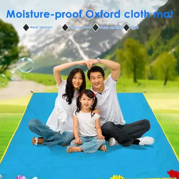 Portable 210T Oxford Cloth Moisture Proof Travel Shade Canopy Gazebo Camping Mat Camp Outdoors Camping Canopy Waterproof
Portable 210T Oxford Cloth Moisture Proof Travel Shade Canopy Gazebo Camping Mat Camp Outdoors Camping Canopy Waterproof