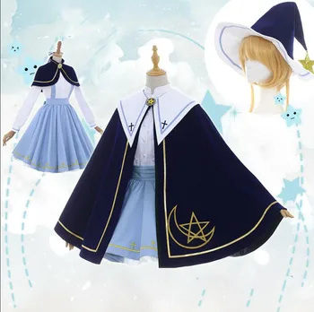 Anime Card Captor KINOMOTO SAKURA Uniform Cosplay Costume Halloween Women Girl costume Daidouji Tomoyo dress Cosplay costume 
Anime Card Captor KINOMOTO SAKURA Uniform Cosplay Costume Halloween Women Girl costume Daidouji Tomoyo dress Cosplay costume
