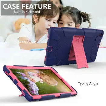for Samsung Galaxy Tab A 10.1 Cover T510 / T515 Flat Anti-fall Soft Shell Bracket Full Cover Silicone Shell
for Samsung Galaxy Tab A 10.1 Cover T510 / T515 Flat Anti-fall Soft Shell Bracket Full Cover Silicone Shell