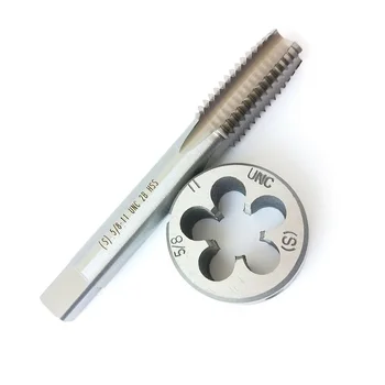 5/8-11 Tap & Taper Die UNC British US Standard Right Hand Taper Kit Accessories