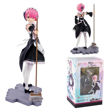 22cm Life in a Different world from Zero Ram PVC figure Servant Maid Girl Ver. Rem Toys Brinquedos
22cm Life in a Different world from Zero Ram PVC figure Servant Maid Girl Ver. Rem Toys Brinquedos