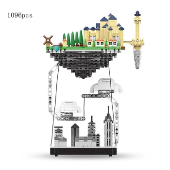 Game anime scenes bricks Countergravity balance frame Floating island building block educational toys collection for gifts 
Game anime scenes bricks Countergravity balance frame Floating island building block educational toys collection for gifts