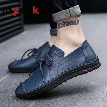 Plus Sizes Men's Sneakers Men's Leather Loafers Summer Slip-on Shoes Men White Driving Flat Footwear Low Top Male Casual Shoe T1
Plus Sizes Men's Sneakers Men's Leather Loafers Summer Slip-on Shoes Men White Driving Flat Footwear Low Top Male Casual Shoe T1