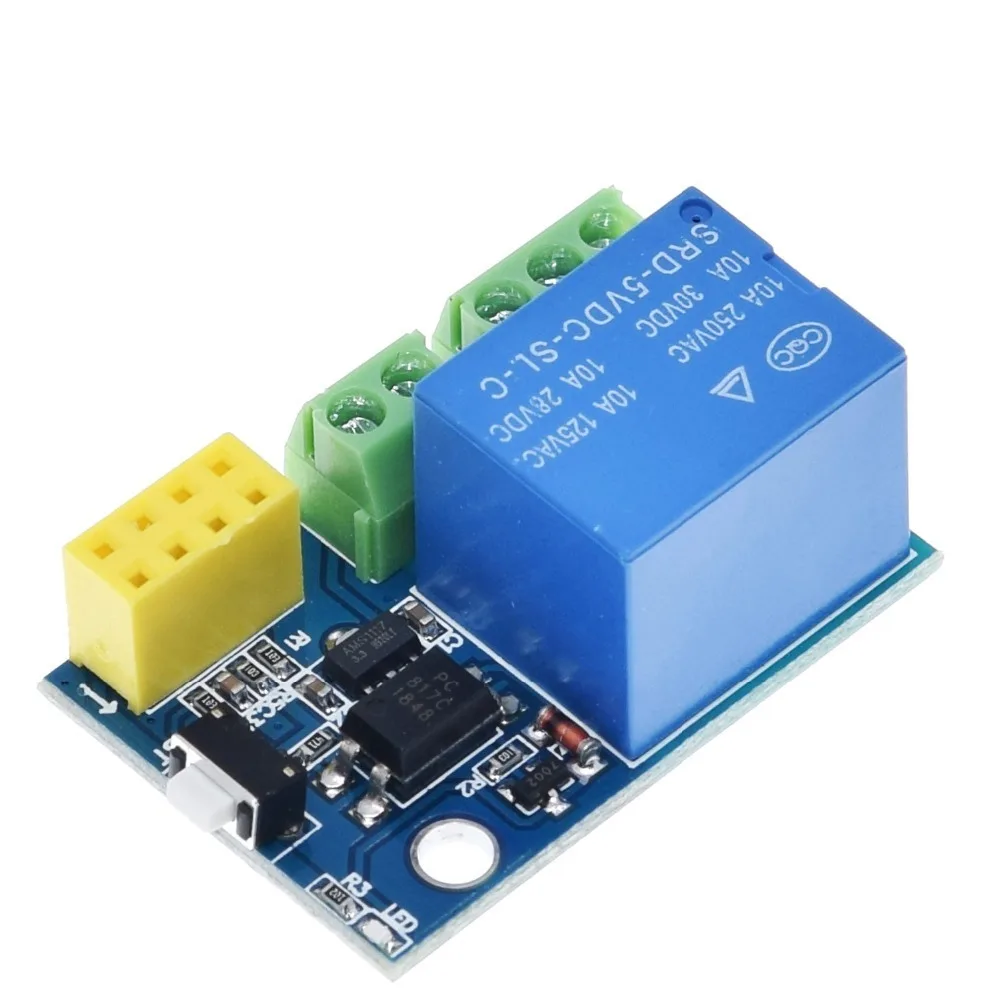 ESP8266 5V WiFi relay module DS18B20 DHT11 RGB LED Controller Things smart home remote control switch phone APP ESP-01S