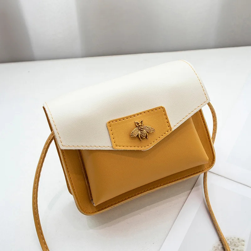 2019 New Style Korean-style Small Bee Contrast Color Square Sling Bag Shoulder Bag Phone Coin Purse
2019 New Style Korean-style Small Bee Contrast Color Square Sling Bag Shoulder Bag Phone Coin Purse