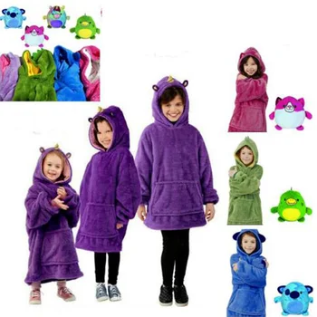 Kid Blanket Sweatshirt Pets Hoodie Plush Blanket Soft Camping Warm Coat Pillow for Boys Girls 
Kid Blanket Sweatshirt Pets Hoodie Plush Blanket Soft Camping Warm Coat Pillow for Boys Girls