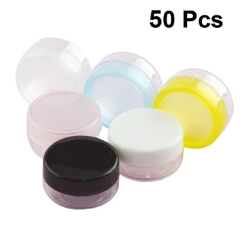50pcs Plastic Cream Box Simple Practical Durable Cream Container Cream Bottles Lotion Box for Home Outdoor Travel
50pcs Plastic Cream Box Simple Practical Durable Cream Container Cream Bottles Lotion Box for Home Outdoor Travel