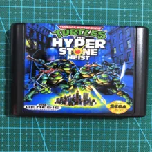 Черепахи Hyperstone Heist для Sega Mega drive 16 бит карта MD игр Drive