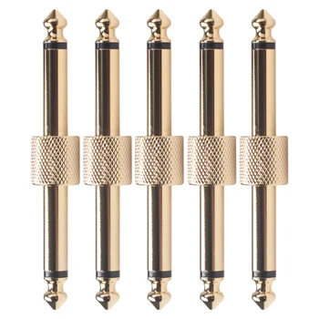 6.35mm Jack Effect Pedal Connector Instrument Connector Coulper Interface Cable Adaptor Board Accessories for Electric Guitar
6.35mm Jack Effect Pedal Connector Instrument Connector Coulper Interface Cable Adaptor Board Accessories for Electric Guitar