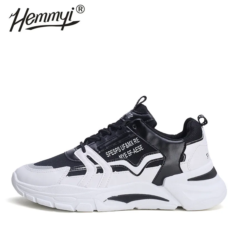 Hemmyi 2019 Spring/Autumn New Men Shoes Casual Rubber Breathable Soft Comfortable Sneakers Lace-Up Durable Man Shoes Size 39-44 
Hemmyi 2019 Spring/Autumn New Men Shoes Casual Rubber Breathable Soft Comfortable Sneakers Lace-Up Durable Man Shoes Size 39-44