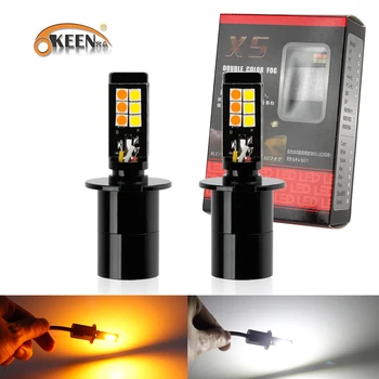 2Pcs H3 Led Bulb Car Fog Light Front Head Driving Running Lamp Auto 12V H1 H4 H8 H11 9005 9006 H7 880 881 LED Golden /White
2Pcs H3 Led Bulb Car Fog Light Front Head Driving Running Lamp Auto 12V H1 H4 H8 H11 9005 9006 H7 880 881 LED Golden /White