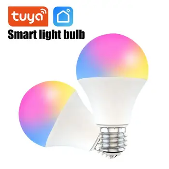 Dimmable E27 LED Lamp RGB 9W Smart Bulb Lights Lighting APP Control Voice Control RGBCW Light Bulb For Amazon Alexa Google
Dimmable E27 LED Lamp RGB 9W Smart Bulb Lights Lighting APP Control Voice Control RGBCW Light Bulb For Amazon Alexa Google
