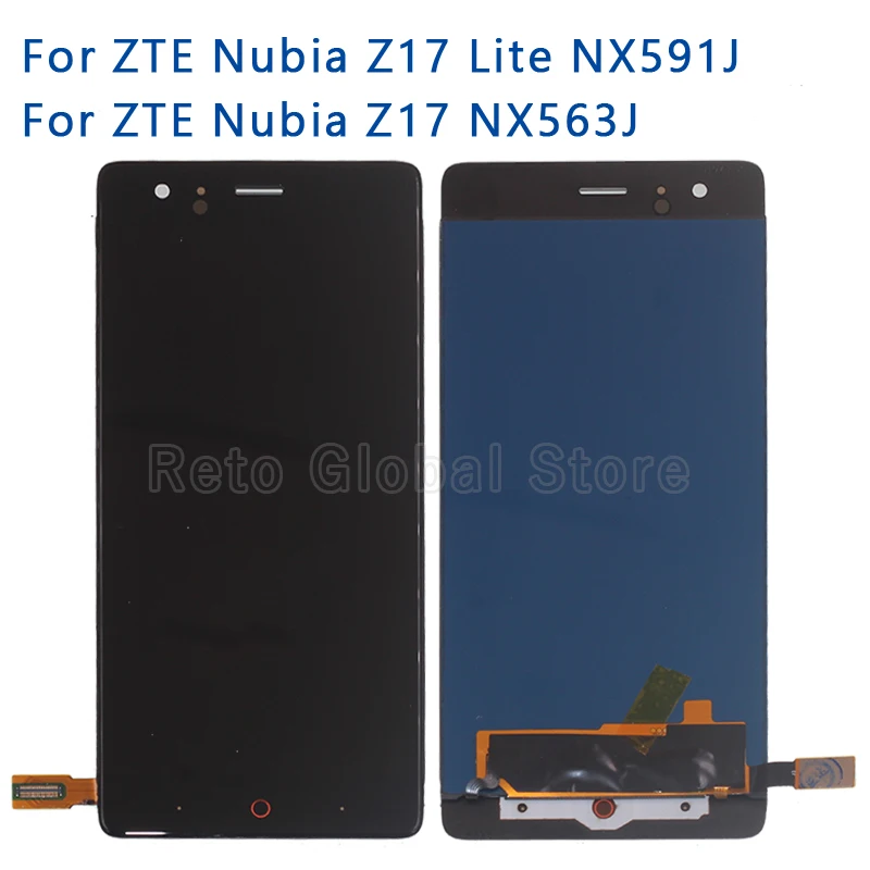 Original display For ZTE Nubia Z17 Lite NX591J LCD Display+Touch Screen Digitizer assembly For Nubia Z17 NX563J LCD repair parts
Original display For ZTE Nubia Z17 Lite NX591J LCD Display+Touch Screen Digitizer assembly For Nubia Z17 NX563J LCD repair parts