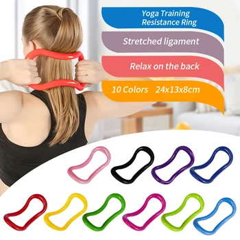 Yoga Ring Pilates Training Ring for Back and Leg Pain Home Workouts Gym Fitness Circle Training Resistance Support Tool 
Yoga Ring Pilates Training Ring for Back and Leg Pain Home Workouts Gym Fitness Circle Training Resistance Support Tool