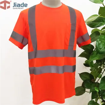 Jiade Adult High Visibility T-shirt Short T-shirt Men's Work ReflectiveT-shirt free shipping
Jiade Adult High Visibility T-shirt Short T-shirt Men's Work ReflectiveT-shirt free shipping