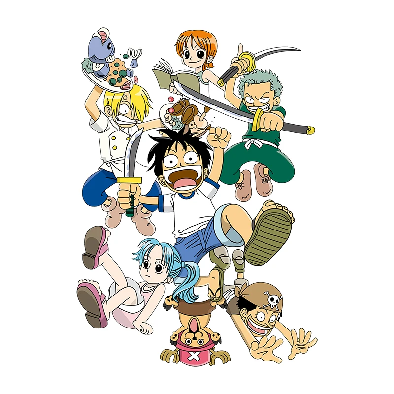 Waliicorners ONE PIECE cartoon wall stickers anime car hood sticker laptop decal 6 Hee00d0c84a2d481eba62fe2f6f26dbd03