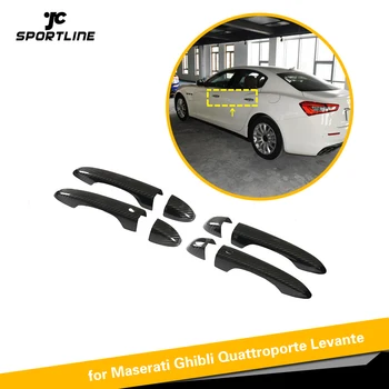 High Quality 100% Real Carbon Fiber Auto Door Handle Cover Trims for Maserati Ghibli Quattroporte Levante LHD
High Quality 100% Real Carbon Fiber Auto Door Handle Cover Trims for Maserati Ghibli Quattroporte Levante LHD