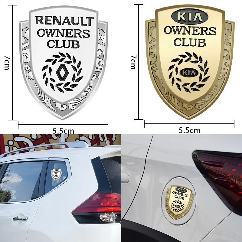 Shield Metal Badge Sticker Exterior Creative Sticker for KIA Chevrolet Dodge Ford Renault Nissan Peugeot Toyota 
Shield Metal Badge Sticker Exterior Creative Sticker for KIA Chevrolet Dodge Ford Renault Nissan Peugeot Toyota