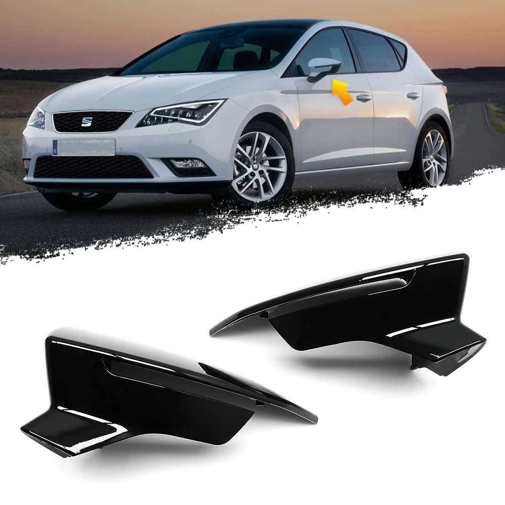 Car Side Rear View Rearview Mirror Cover Caps For SEAT Leon III Mk3 5F ST FR 2013-2019 Ibiza KJ1 Mk5 V Arona KJ7 2017-2020 Black
Car Side Rear View Rearview Mirror Cover Caps For SEAT Leon III Mk3 5F ST FR 2013-2019 Ibiza KJ1 Mk5 V Arona KJ7 2017-2020 Black
