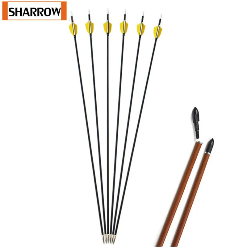 6/12PC Archery 1000SP Mix Carton Arrows Shield Turkey Feather OD 6MM Target Tips Nocks Recurve Compound Bow Shooting Accessory
6/12PC Archery 1000SP Mix Carton Arrows Shield Turkey Feather OD 6MM Target Tips Nocks Recurve Compound Bow Shooting Accessory