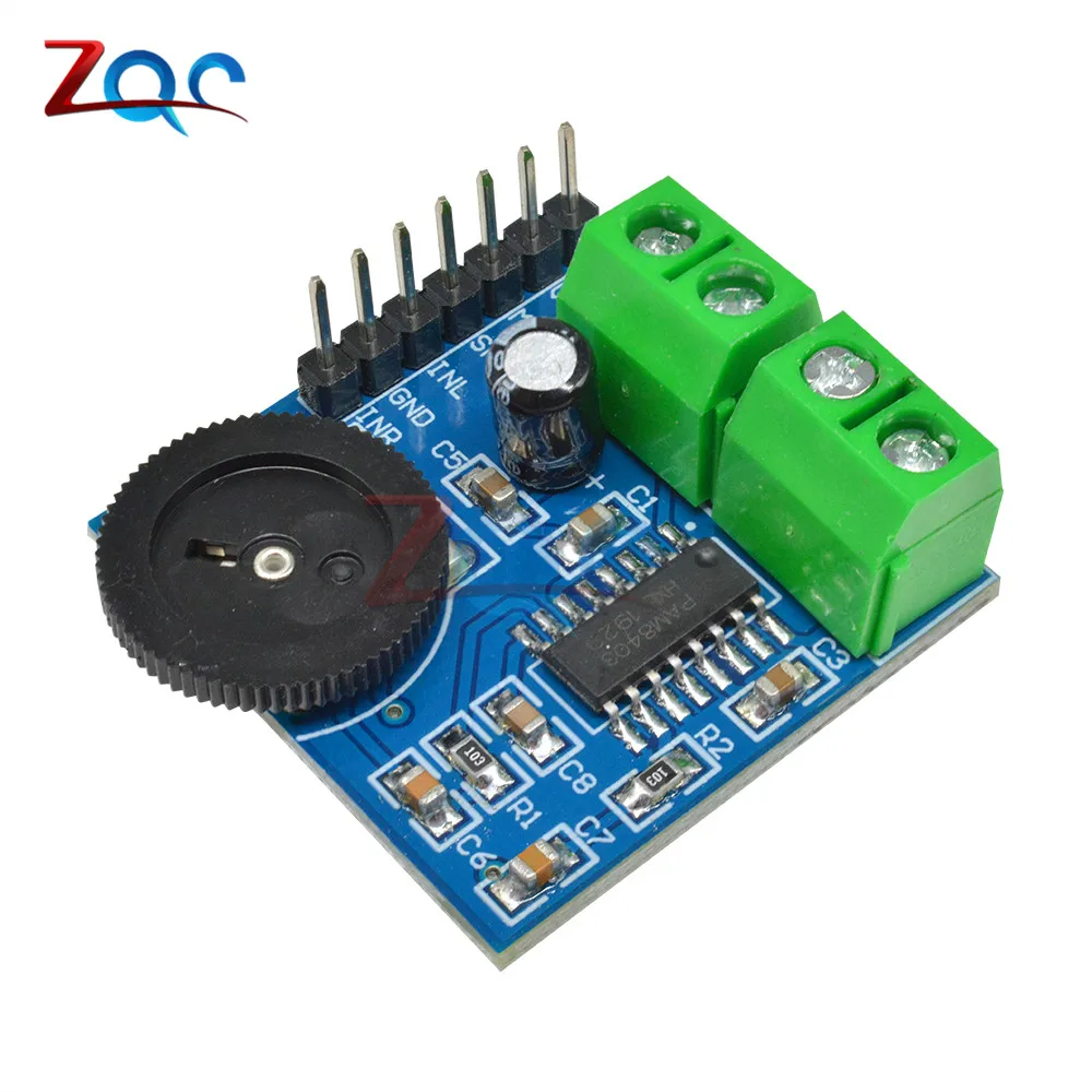 Mini PAM8403 3W two 2 Channel Way Double Track Power Audio Amplifier Module Volume Adjustment Stereo Filterless 5V Control Board
Mini PAM8403 3W two 2 Channel Way Double Track Power Audio Amplifier Module Volume Adjustment Stereo Filterless 5V Control Board