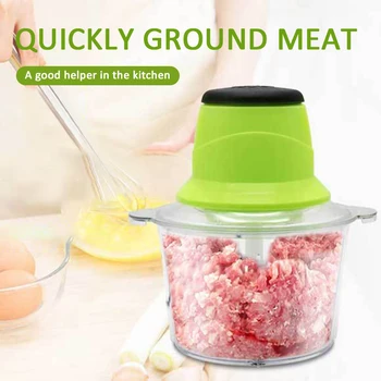 Stainless steel Automatic Meat Grinder 1.8L Capacity Electric Chopper Meat Grinder Mincer Food Processor Slicer Kitchen Tools
Stainless steel Automatic Meat Grinder 1.8L Capacity Electric Chopper Meat Grinder Mincer Food Processor Slicer Kitchen Tools
